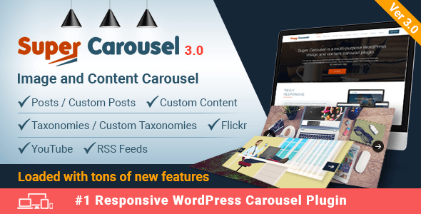 Super Carousel v3.1 – Responsive WordPress Plugin