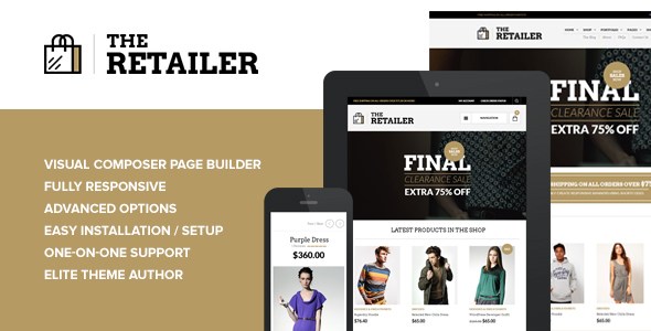 The Retailer v2.5.4 – Responsive eCommerce WordPress Theme
