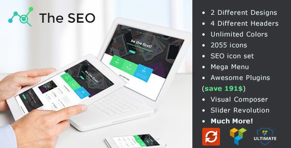 The SEO v1.0 – Digital Marketing Agency WordPress Theme