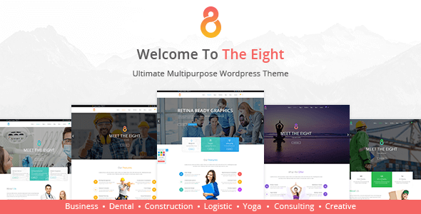 The8 v1.0.7 – Responsive Corporate, Business WordPress Theme