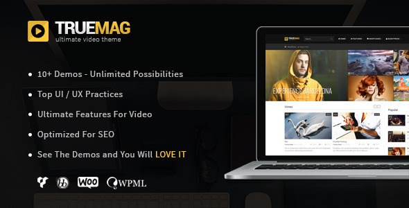 True Mag v4.2.4 – WordPress Theme for Video and Magazine