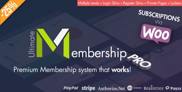 Ultimate Membership Pro v4.9 – Premium WordPress Plugin
