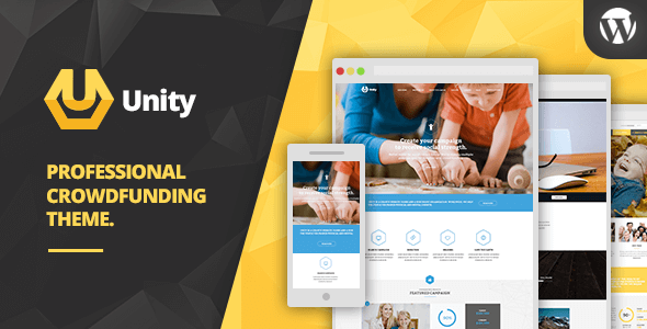 Unity v1.6.3 – Responsive WordPress Crowdfunding Theme