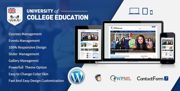 University v1.2 – Education Responsive WordPress Theme