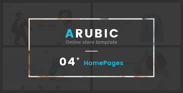 ARUBIC V1.0 - FASHION RESPONSIVE OPENCART THEME