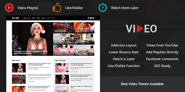 Video v1.0.9 – Best Video WordPress Theme