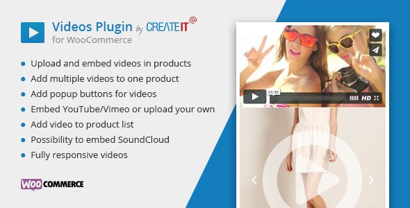 Videos Plugin for WooCommerce v1.6 WordPress Plugin