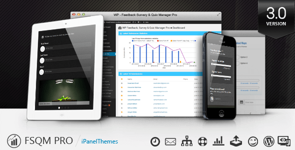 WP Form Builder v3.1.0 – Feedback Survey & Quiz Manager Pro