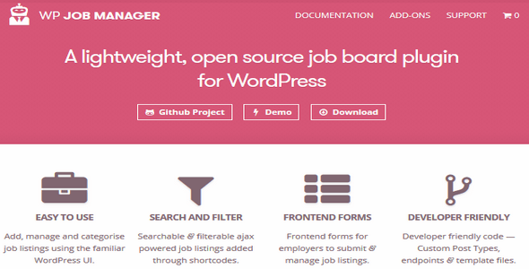 WP Job Manager 16 Add-ons Pack (Latest Version April 16)