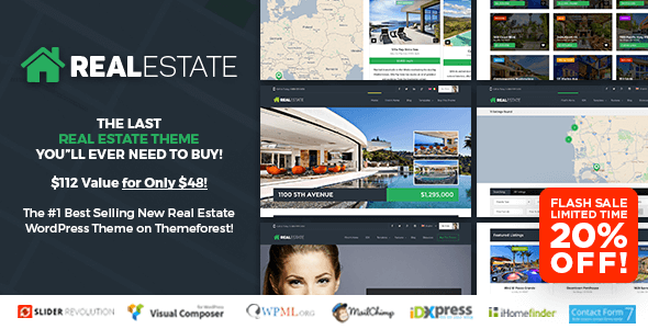 WP Pro Real Estate 7 v2.7.4 – WP Responsive Real Estate Theme
