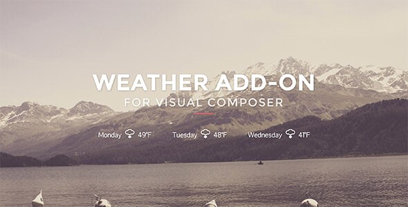 Download – Weather Add-On v1.0 for Visual Composer