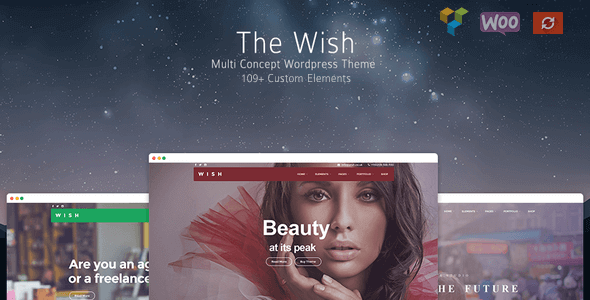 Wish v1.1.0 – Responsive Multi-Concept WordPress Theme