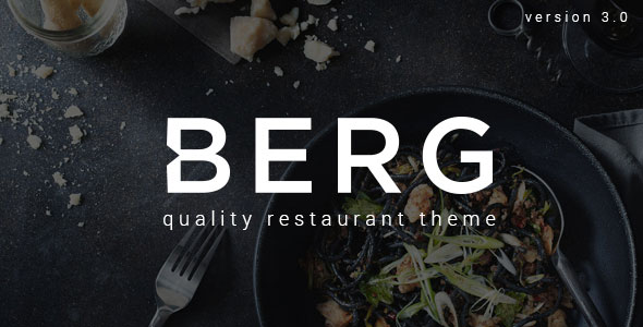 BERG V3.0.1 - RESTAURANT WORDPRESS THEME