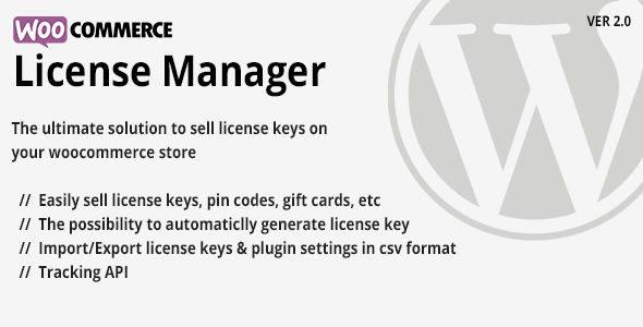 Download – WooCommerce License Manager v2.4