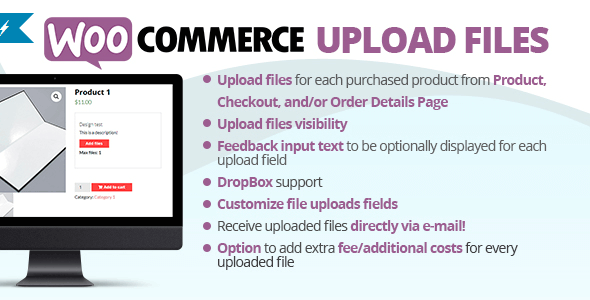 WooCommerce Upload Files v34.0 – A Premium WordPress Plugin