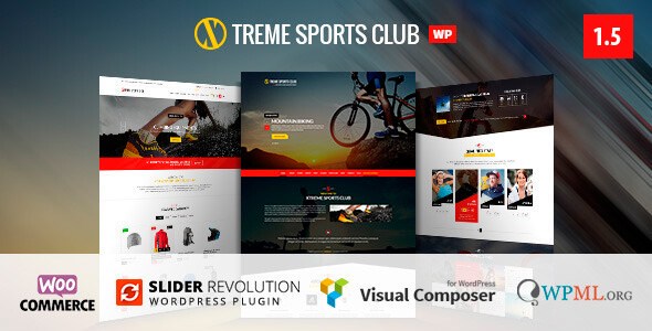 Xtreme Sports v2.0.2 – Responsive WordPress Club Theme