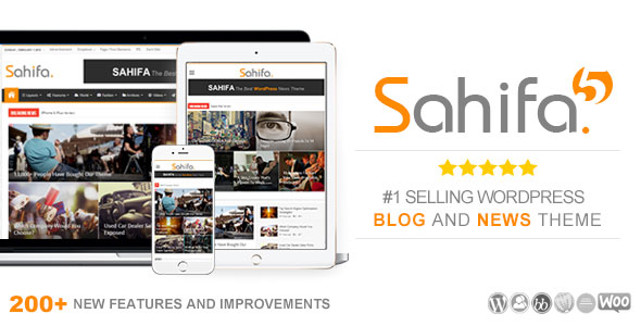 SAHIFA V5.6.0 - RESPONSIVE WORDPRESS NEWS, MAGAZINE, BLOG THEME