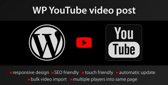 YouTube WordPress plugin v1.4.6 – WordPress Video Import plugin
