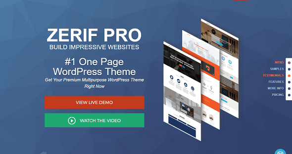 Zerif Pro v1.8.8.1 – Responsive WordPress Business Theme
