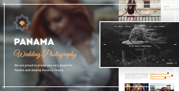 PANAMA V1.9.4 - PHOTOGRAPHY WORDPRESS THEME