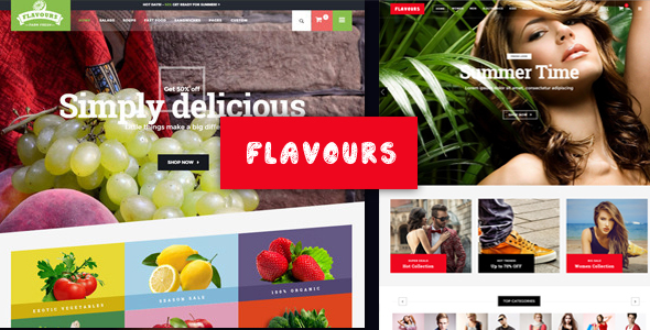 FLAVOURS V1.4 - MULTIPURPOSE WOOCOMMERCE THEME