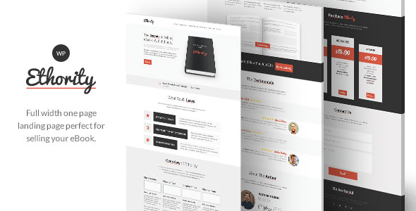 ETHORITY V1.2.2 - ONE PAGE EBOOK LANDING