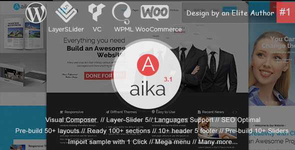 Aaika v3.1.4 - MultiPurpose WordPress Theme