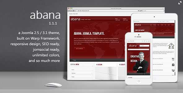 Abana - Themeforest Premium JomSocial Ready Business