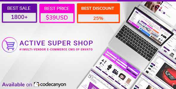 Active Super Shop Multi-vendor CMS v1.5.1 - nulled