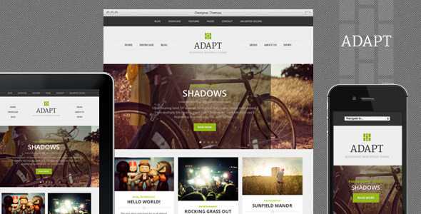 Adapt a Responsive Themeforest WordPress Theme