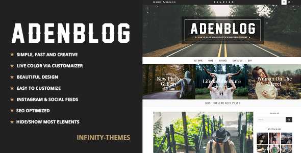 Aden v2.2 - Responsive WordPress Blog Theme