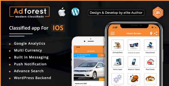 AdForest - Classified Native IOS App