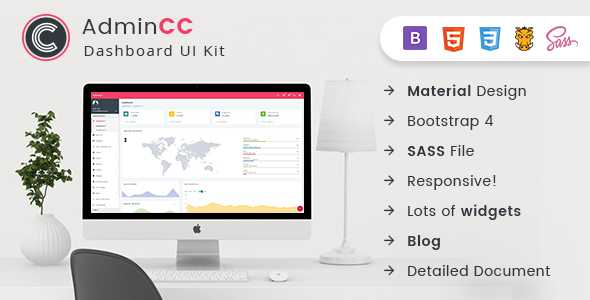 AdminCC v1.2 - Bootstrap Material Design Premium Admin Dashboard
