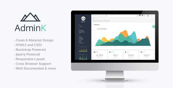 AdminK v1.2 - Bootstrap Admin Template