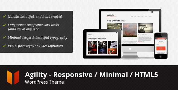 Agility - Responsive HTML5 WordPress Theme