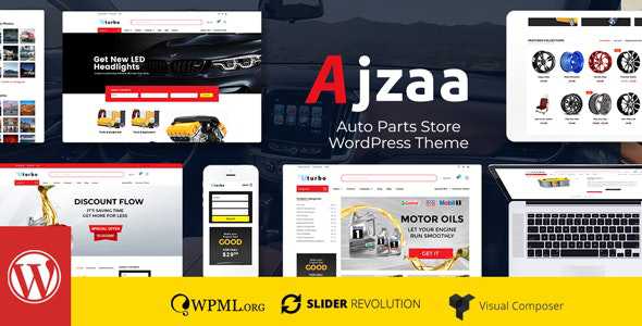Ajzaa v2.4.2 - Auto Parts Store WordPress Theme