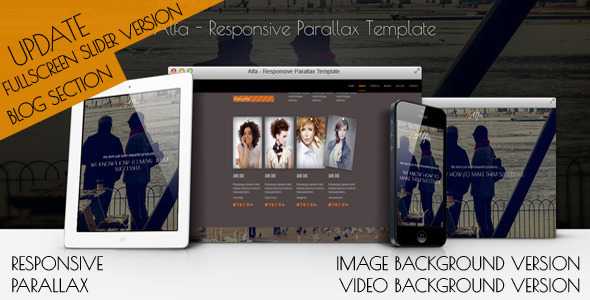 Alfa v2.0 - Responsive OnePage Wordpress Theme