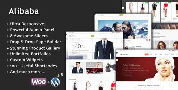 Alibaba - Multi Purpose Responsive E-Commerce Theme