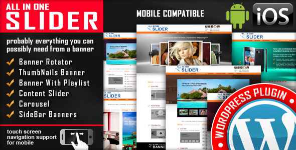 All In One Slider v3.7.4 - Responsive WordPress Slider Plugin
