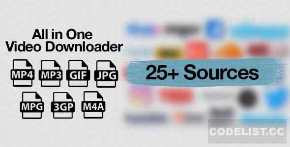 All in One Video Downloader Script v1.6.2 - nulled