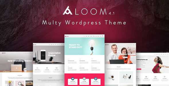 Aloom v4.1 - Responsive MultiPurpose Wordpress Theme