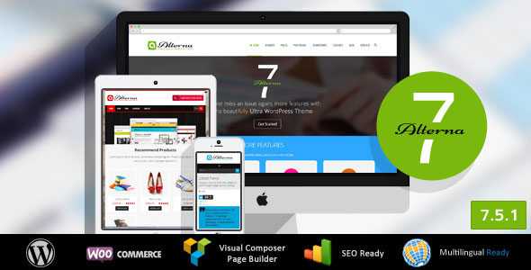 Alterna 7 v7.5.1 - Ultra Multi-Purpose WordPress Theme