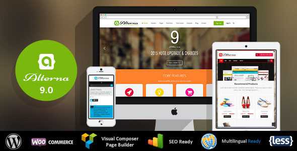 Alterna v9.0 - Ultra Multi-Purpose WordPress Theme