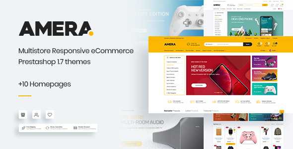 Amera v1.0 - Responsive Prestashop 1.7 Theme