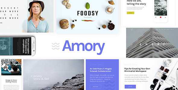 Amory v1.2.4 - Responsive Multipurpose WordPress Theme