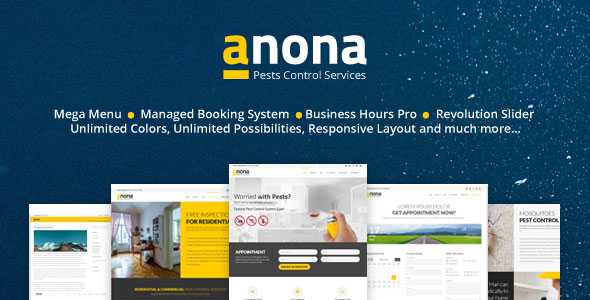 Anona v3.1.0 - Pest Control WordPress Theme