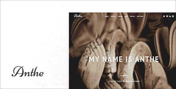 Anthe WordPress - Themeforest Premium Theme