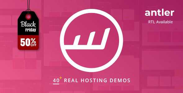 Antler v2.0.7 - Hosting Provider & WHMCS Template