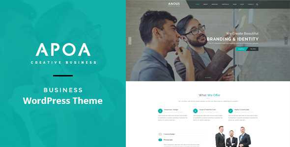 Apoa v1.1 - Business WordPress Theme