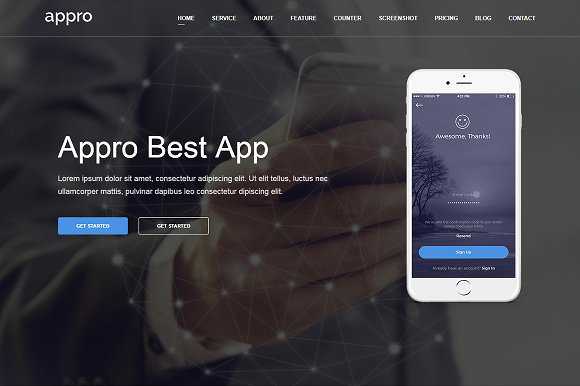 Appro – Multipurpose HTML Template